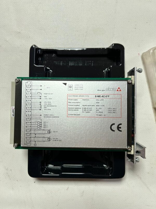 Atos E-ME-AC-05F Proportionnel Valvule Conducteur Cart - Görsel 3